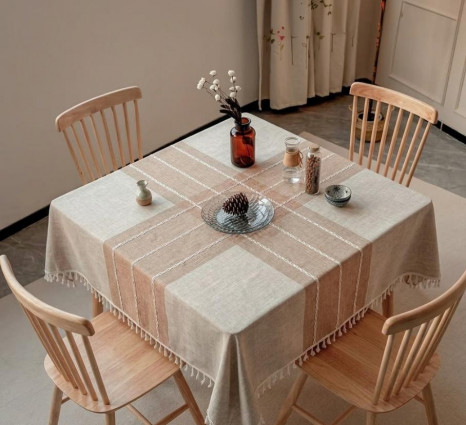 Скатертина "Stripe", бежева