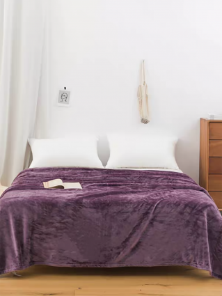 Плед Нежность фиолетовый