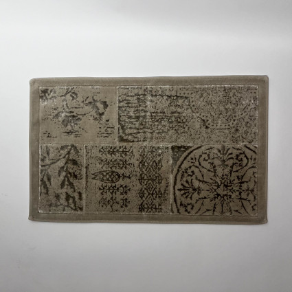 Килимок "Шовк-котон", кавовий