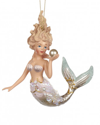 Підвіска "Русалка" h-13, біла