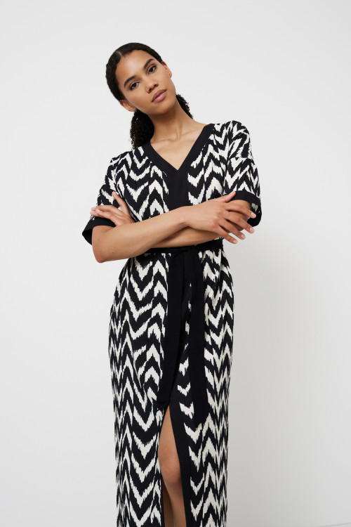 Сукня "Zariah", розмір XL/XXL, чорнo/біла