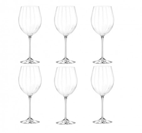 Набір келихів для вина "Optiq" 450 мл, 6 предметів