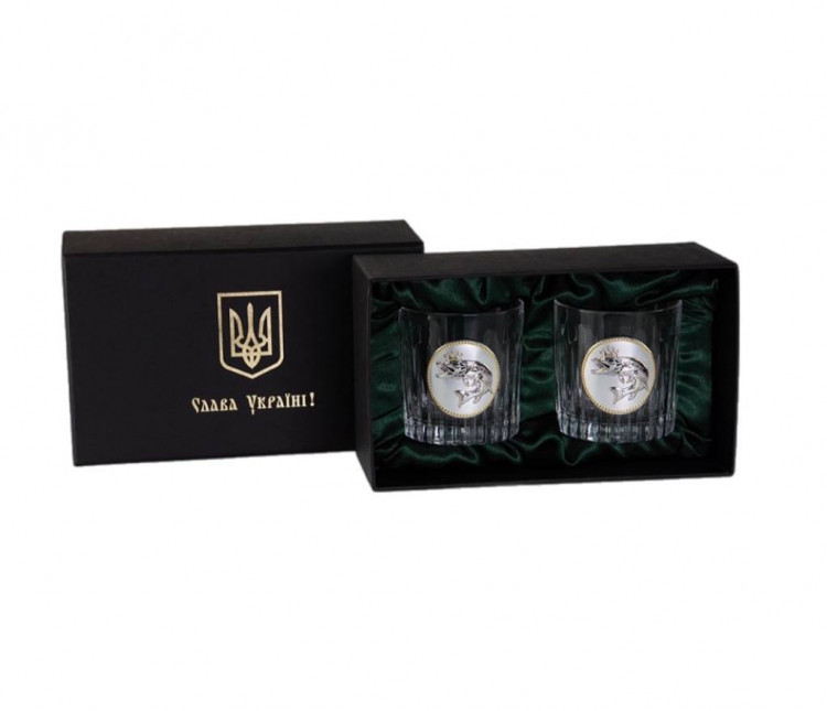 Набір келихів для віскі "Лідер!" 2 предмети