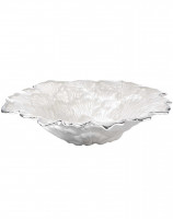 Стеклянное блюдо Magnolia 22 см перламутровый