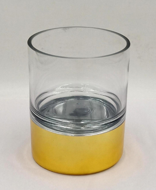 Cвічник "Tealight" h-15, колір золото