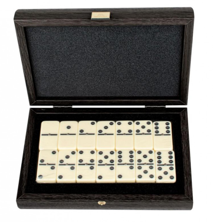 Доміно Dark Grey Croc 24*17  фактура шкіра крокодила