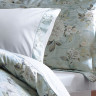 Постільна білизна з шовком "Lignum", сіро/блакитна