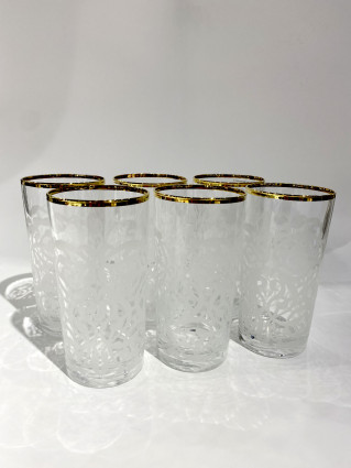 Келихи для води "Сабл нью голд 24" h-14,5, d-7,5