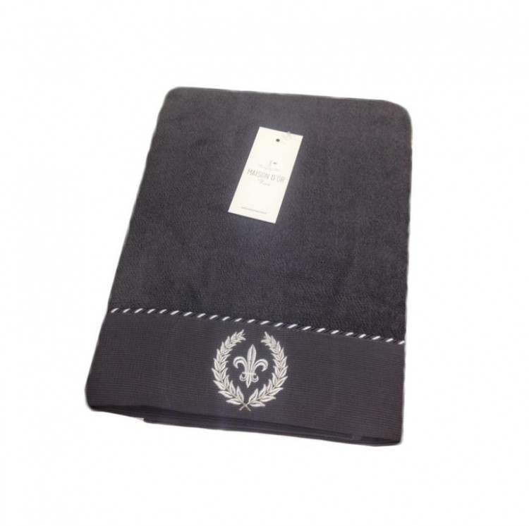 Рушник "Seymour" 85х150 см, антрацит