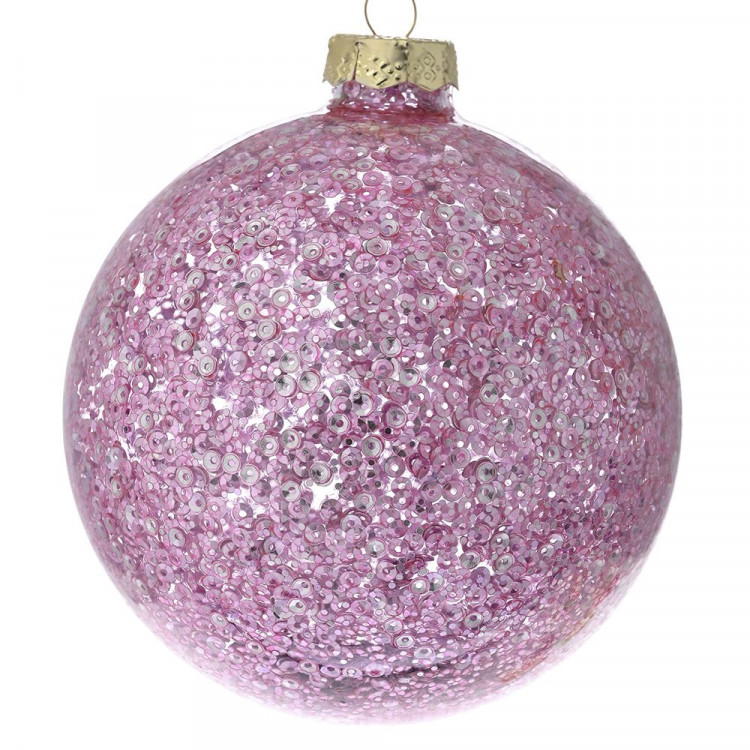 Куля "Сяйво" d-10, рожева