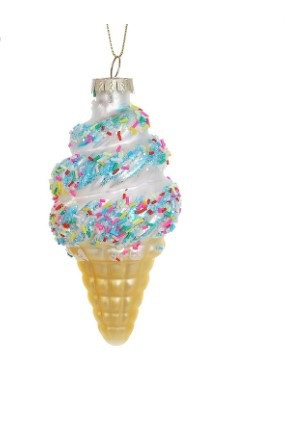 Підвіска "Морозиво", h-12,5, блакитний