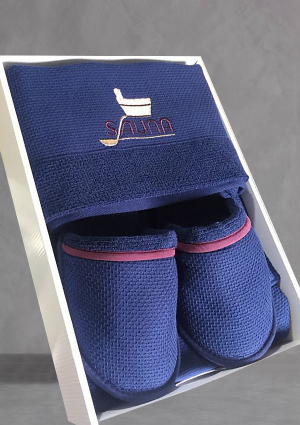 Набір чоловічий "Sauna", синій