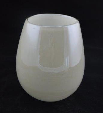 Ваза/свічник "Vouge" h-11, колір білий