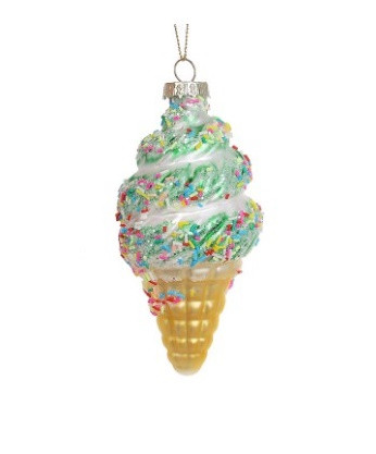 Підвіска "Морозиво", h-12,5, м'ятний