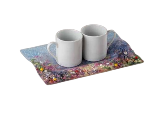 Кавовий набір "Incantato" 3 предмети, 2 персони, різнокольоровий