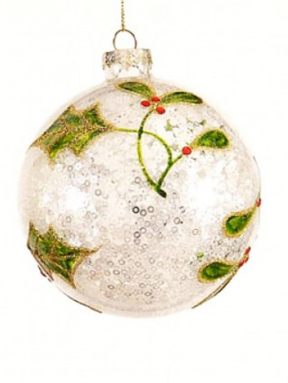 Шар С омелой, d-10см