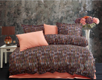 Постільна білизна Merry, помаранчево/коричнева