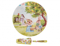 Блюдо для торта з лопаткою 