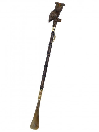 Ложка для взуття "Сова на гілці" із пружиною