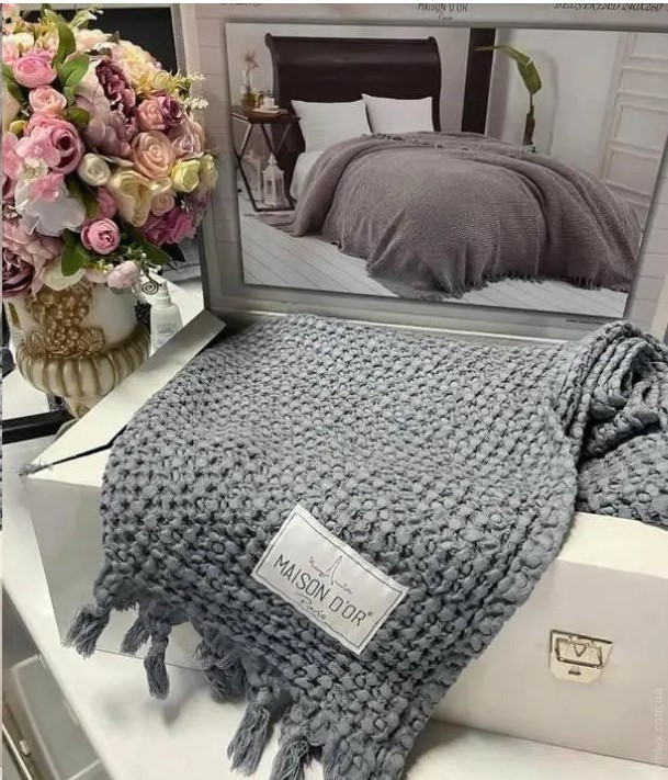 Плед Emeline, сірий