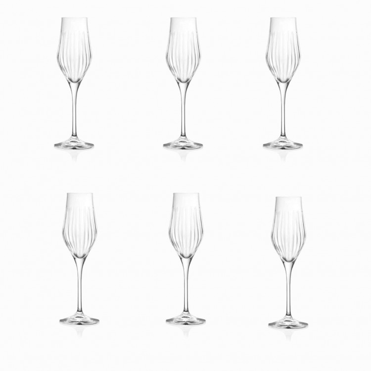 Набір келихів для шампанського "Timeless" 230 мл,6 предметів