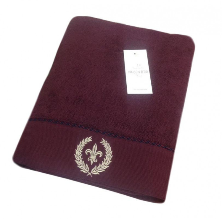 Рушник "Seymour" 50*100 см, бордо