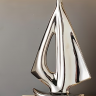 Декор "Корабель" h-29, колір срібло