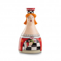 Скринька для прикрас Королева 11*21см,червона