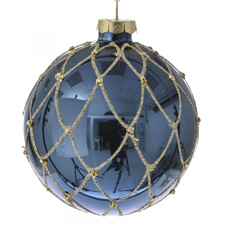 Куля "Іній" d-8, синя