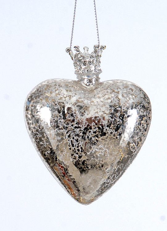 Підвіска "Серце" h-10, колір золото