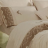 Постельное белье Helena евро, бежевое