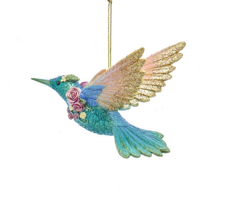 Підвіска "Колібрі", бірюзова