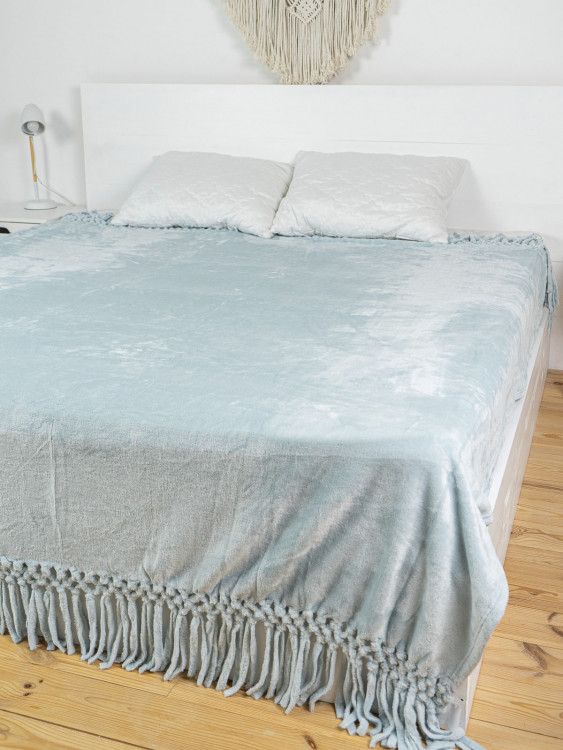 Плед Nappa soft евро бирюзовый