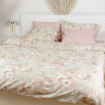 Постельное белье "Dori", евро, розовое