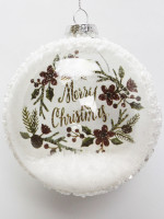 Шар Merry Christmas, d-8 см