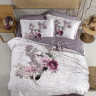Постільна білизна "Dolce Berry 300TC", біло/лілова