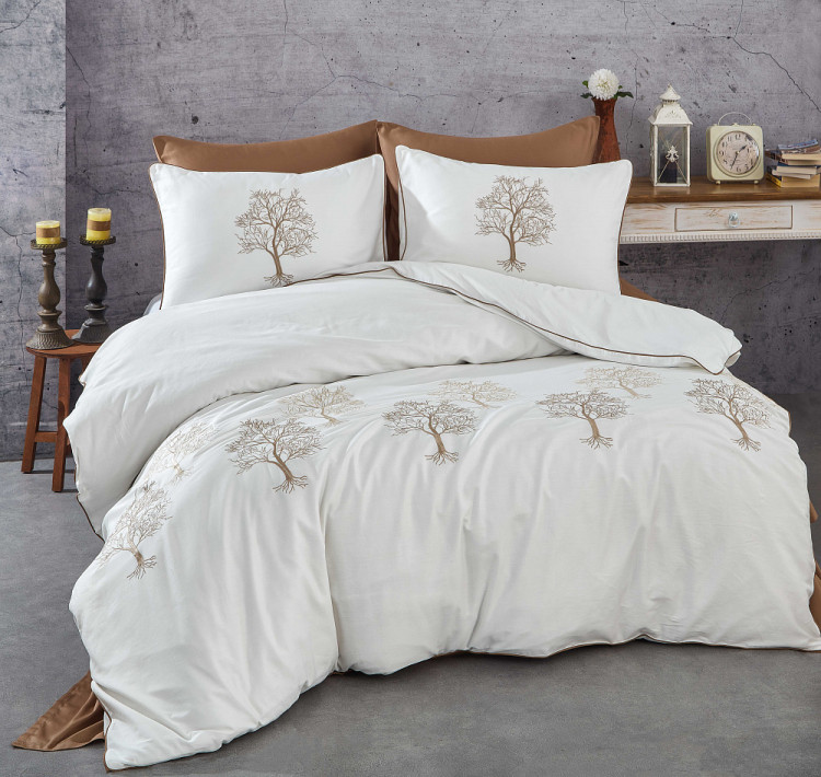 Постільна білизна Forest Tree of Life, крем/беж
