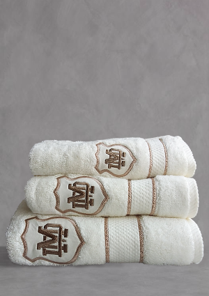 Набір рушників "Alain", кремові.