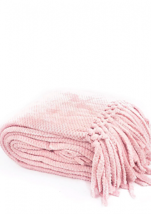 Плед Nappa favo soft, пудра