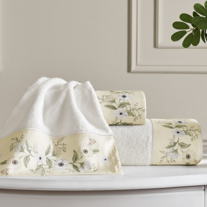 Набір рушників з ароматизатором "Cremona", крем