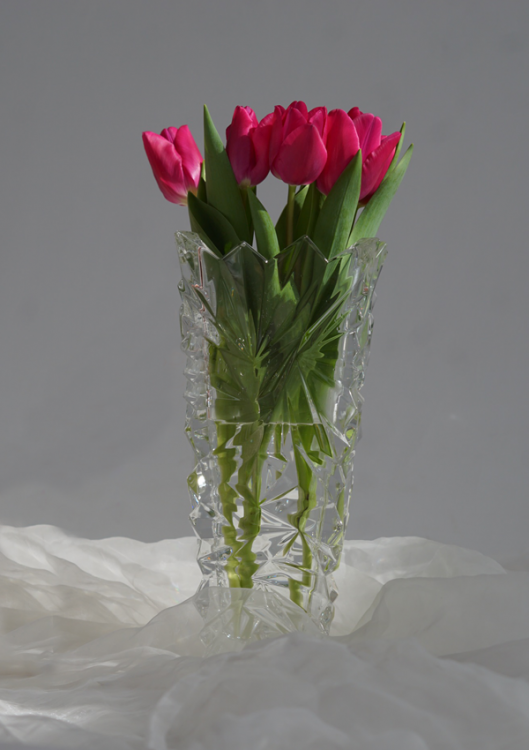 Ваза "Glacier" h-30 см