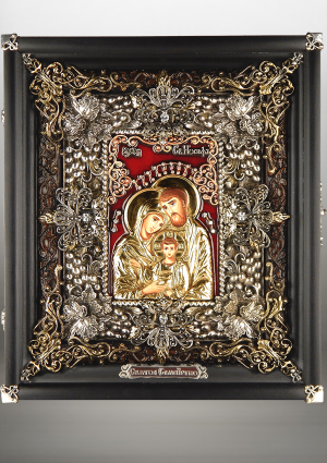 Ікона Святе сімейство, червона