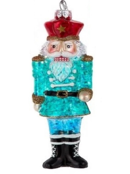 Підвіска "Лускунчик" h-15, бірюза