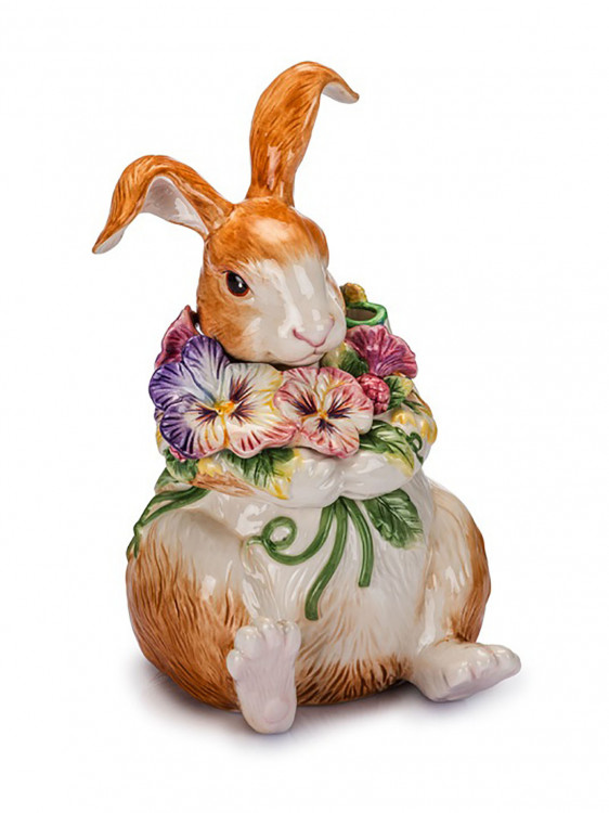 Керамическая шкатулка "Кролик"