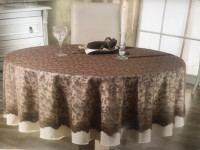 Скатертина з серветками Marinella, бежева