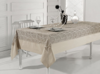 Скатертина Glory, крем