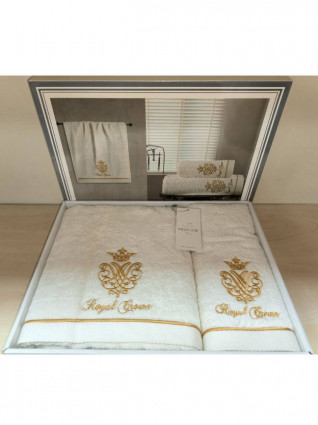 Набір рушників "Royal Crown", білий