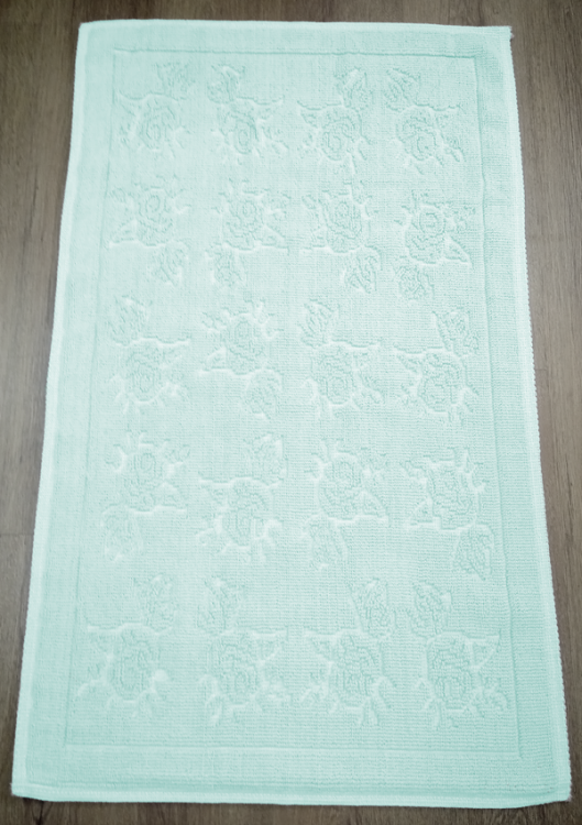 Коврик "Authentic", 80х140, бирюзовый