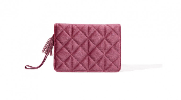 Кейс для прикрас "Chenille" пурпуровий