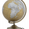 Глобус золотий з підсвіткою  на бронзовій підставці d-25 h-38